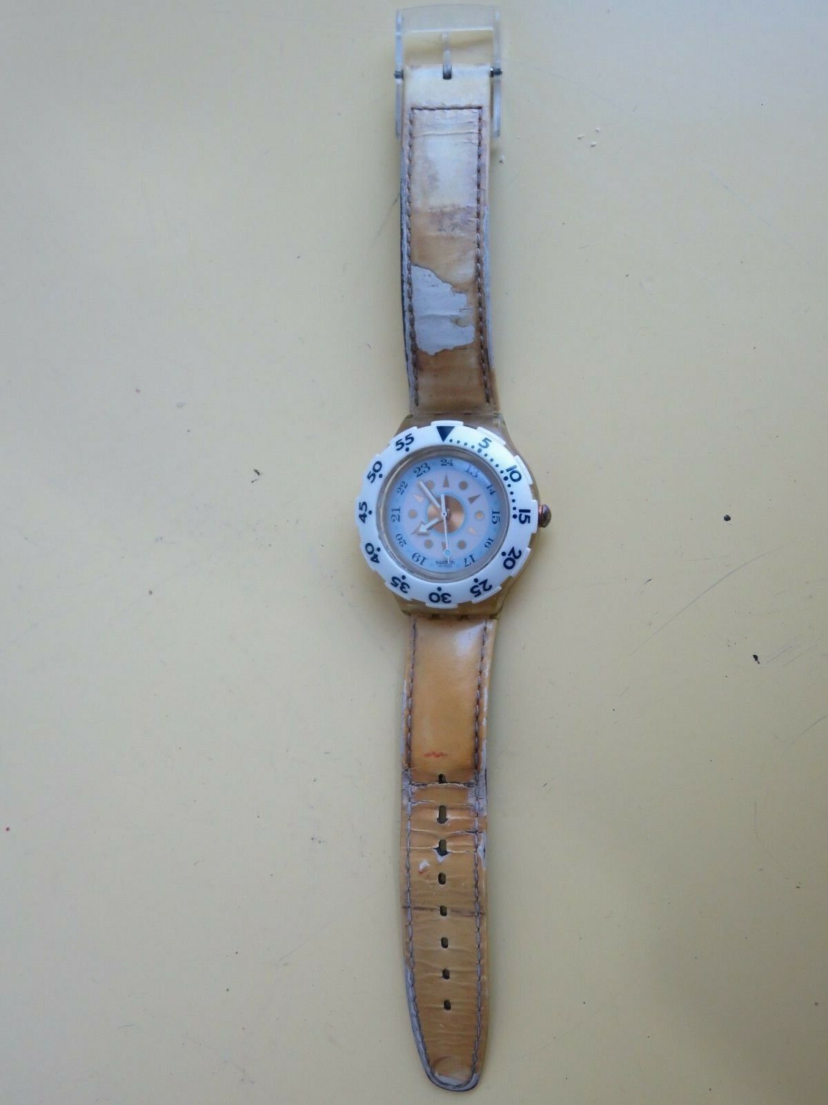 old wristwatch SWATCH SCUBA swiss made water resistant 200m