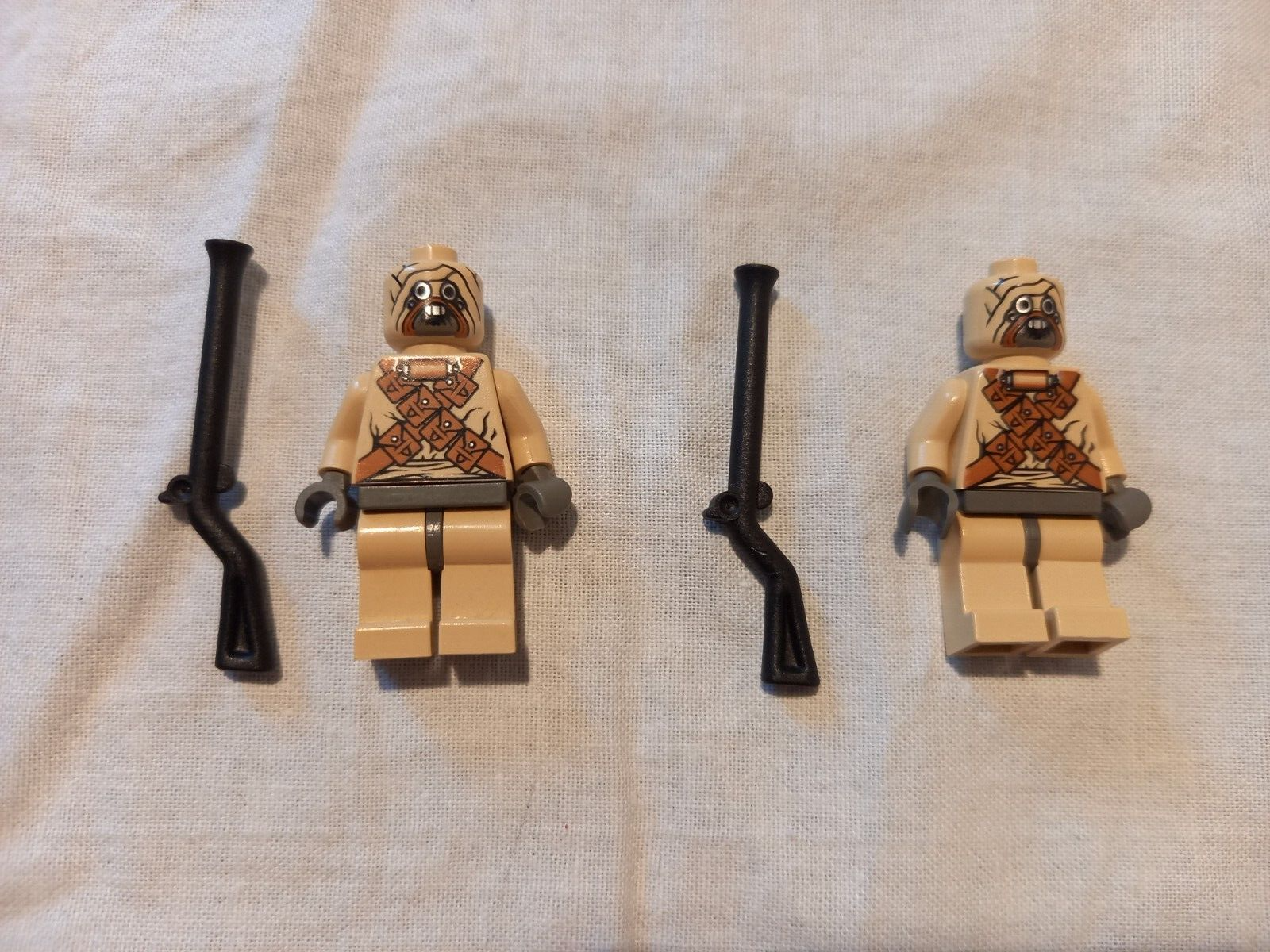 lot minifigures LEGO STAR WARS sw0052 from set 7113 tusken raiders rifles from