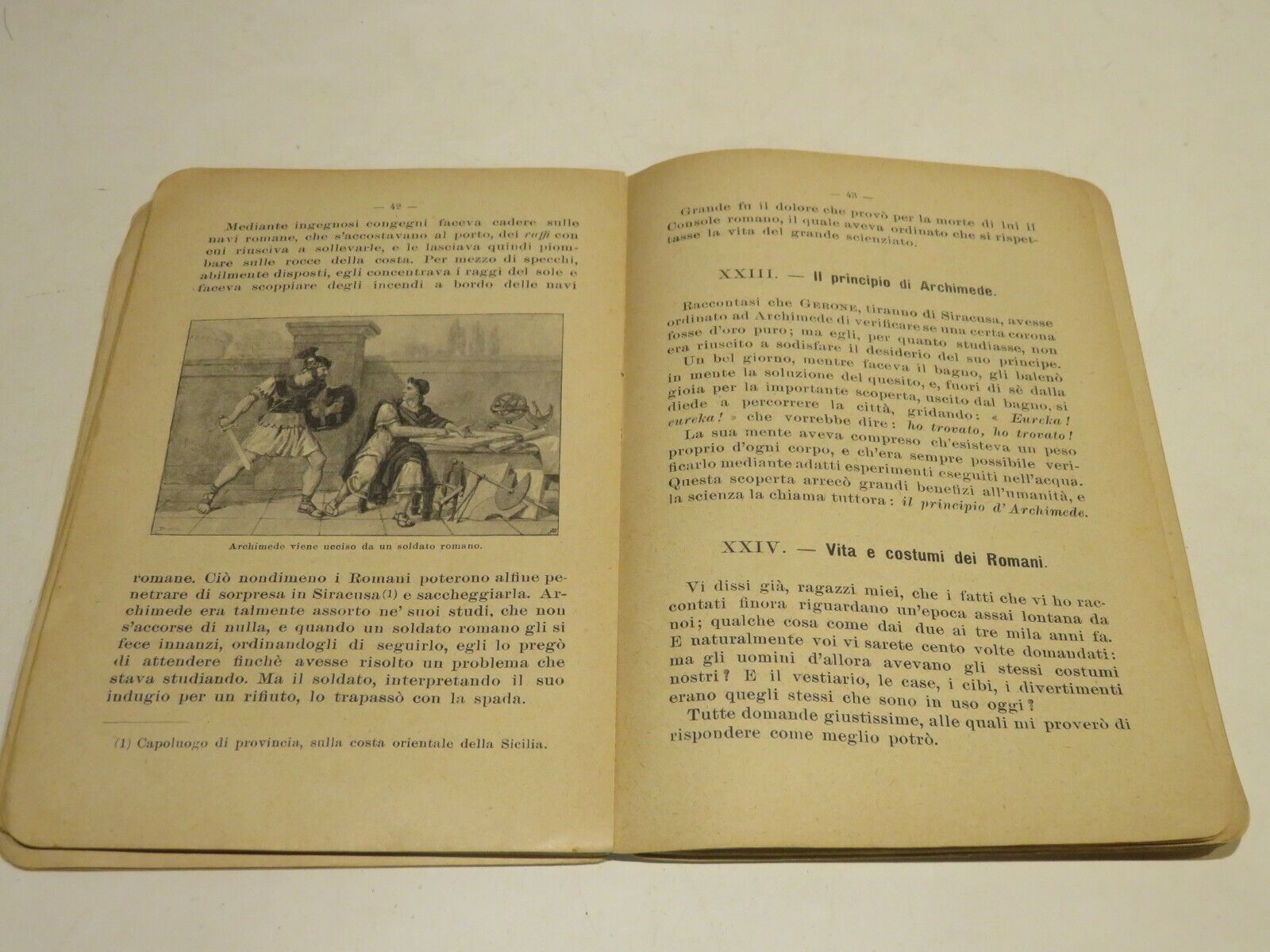 THE GLORIES OF ITALY Stories of notable facts Roman history Alceste Za –  Vecchi Libri, image size:1600x1200