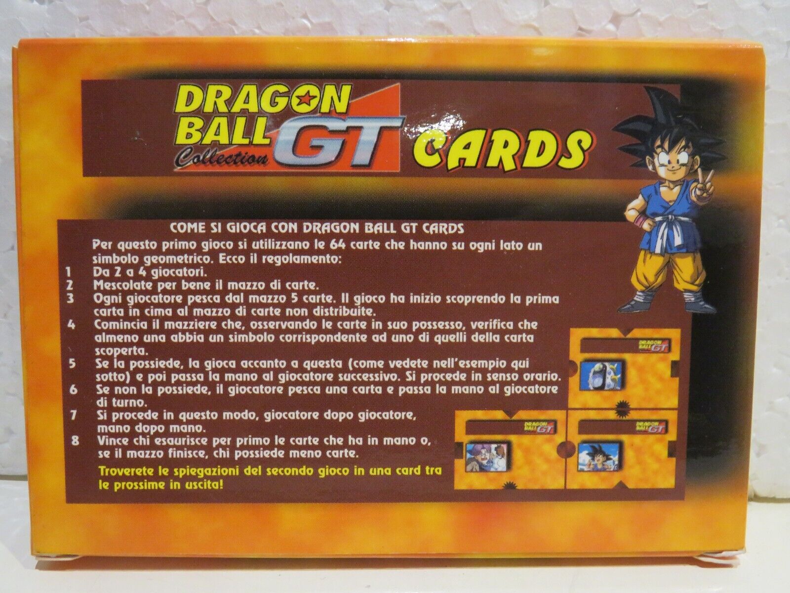 DRAGON BALL GT COLLECTION CARDS De Agostini 64 carte 1996