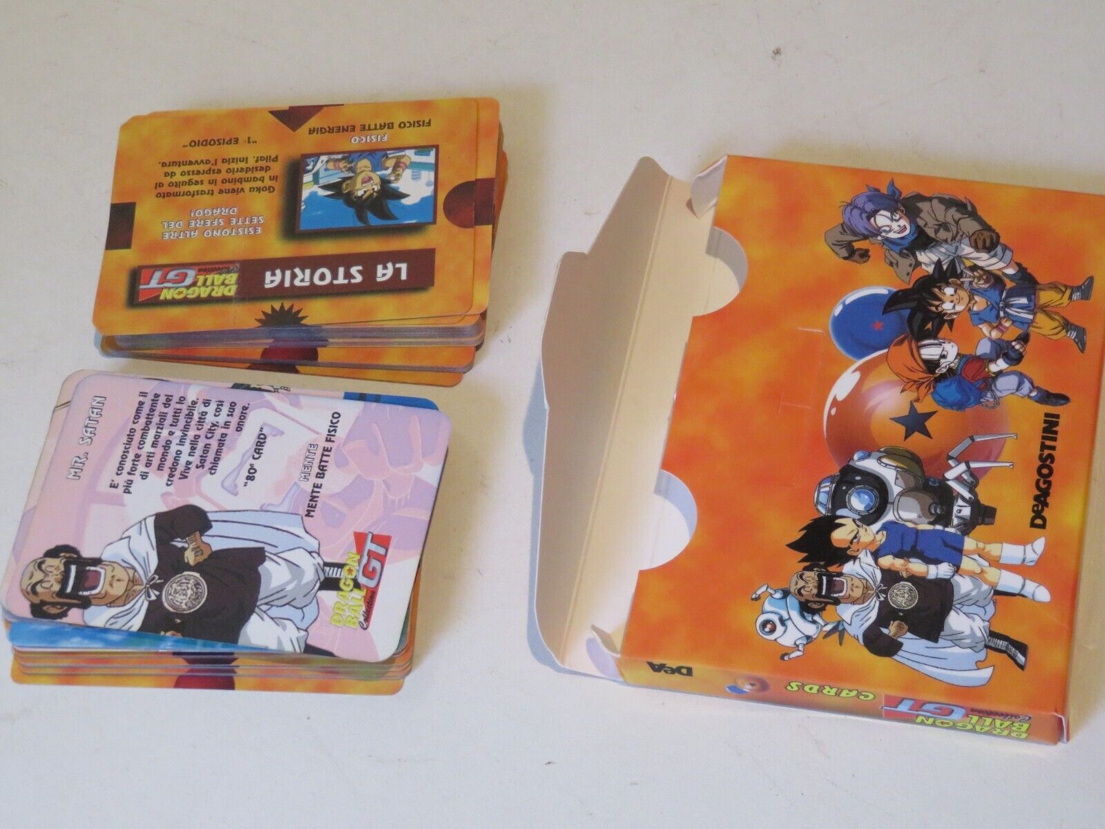 DRAGON BALL GT COLLECTION CARDS De Agostini 64 carte 1996